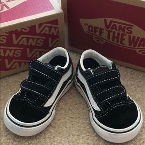 Vans Velcro toddler shoe